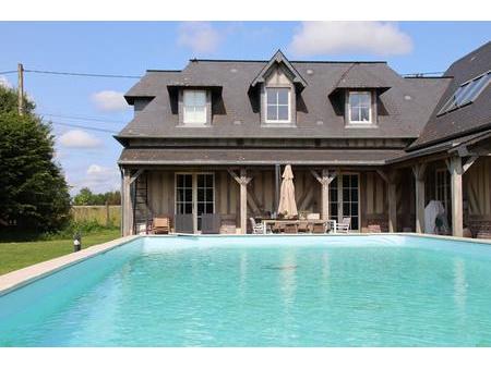 propriété normande avec piscine proche pont l evêque