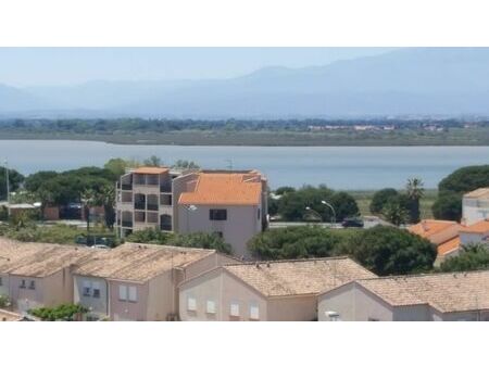 f 2 meuble 30 m 2- canet sud- parking securise - climatisation reversible - dispo 05/10/20