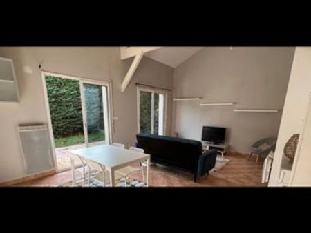 maison appartement en rez de jardin