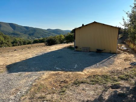 hangar - garage 90m2 + 4000m2 terrain