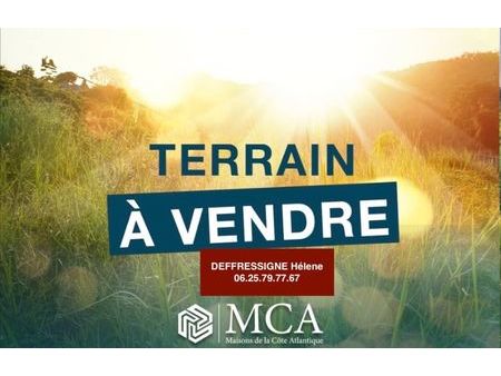 vente terrain 276 m² uzeste (33730)