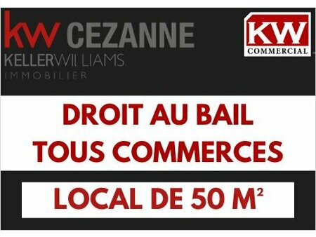 droit au bail tous commerces à robion (84440)