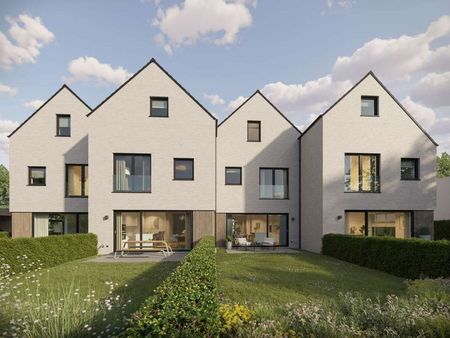 hedendaagse nieuwbouwwoningen in gentbrugge. à gentbrugge à partir de € 467.000 (1004mri) 