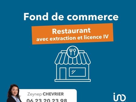 vente restaurant de 119 m² à paris (75017)