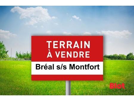 vente terrain à bréal-sous-montfort (35310) : à vendre / bréal-sous-montfort