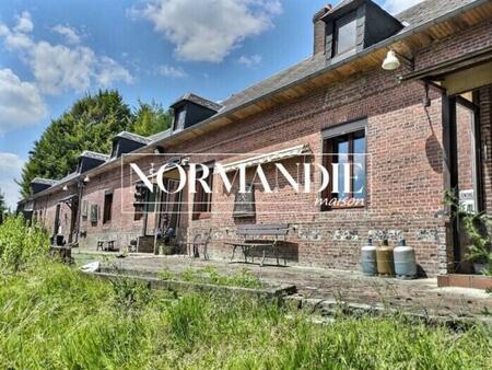 vente longère et corps de ferme à sommery (76440) : à vendre / 136m² sommery