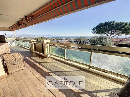 exclusivite  antibes le puy proche centre  appartement 4 pièces 92 m²  vue mer et...