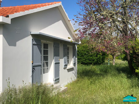 maison 2 pièces sur grand terrain à saint hilaire de riez