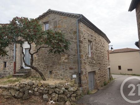 maison à louer - 2 pièces - 40 m2 - colombier le cardinal - 07 - rhone-alpes