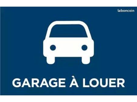 particulier loue garage proche place de l'etoile