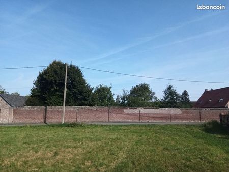 terrain 500 m² flines-lez-raches