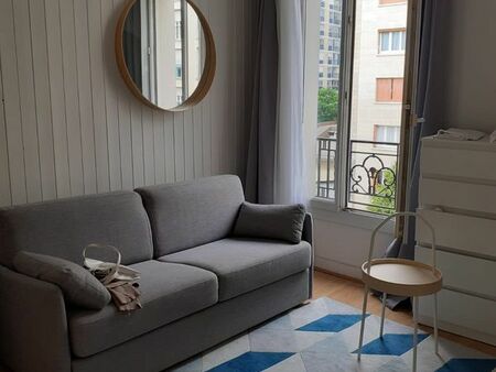 appartement meublé de 22 m² paris nation