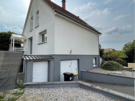 maison f5 habsheim proche gare