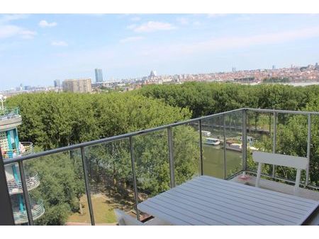 appartement meublé 1 chambre avec superbe vue