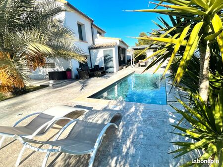 villa t5 / t6 moderne & contemporaine 5 min de la mer