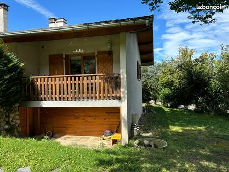 appartement meublé avec garage parking jardin sur quintal