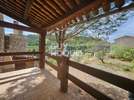 à vendre en exclusivité : charmante maison de village à minerve (34210)