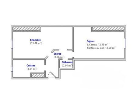 appartement f2 à vendre - 2 pièces - 35 79 m2 - paris - 75013 - ile-de-france