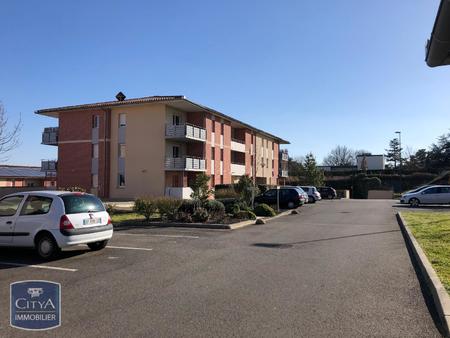 location appartement colomiers (31770) 2 pièces 45.5m²  645€