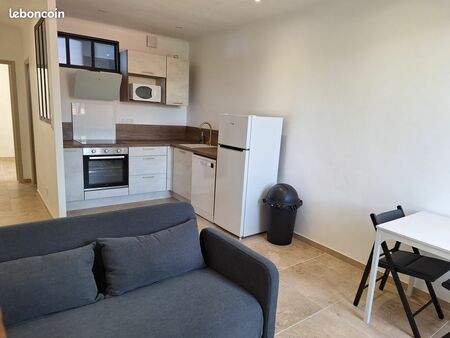 appartement p2 refait neuf meublé neuf