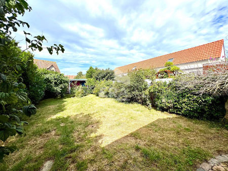 maison semi-mitoyenne avec garage sur bleriot plage