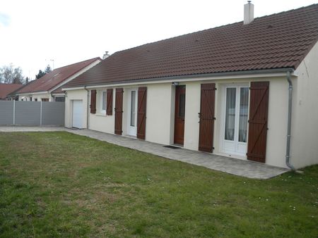 maison de plain pied sur terrain de 603m2