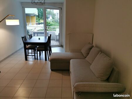 location appartement meublé 42m2 neudorf avec balcon