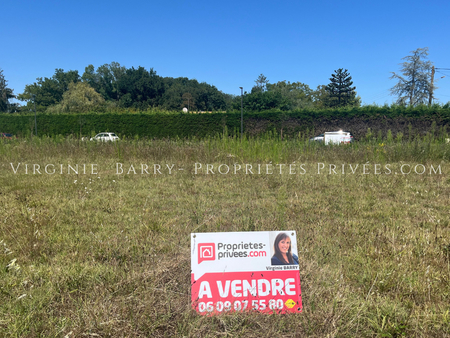 terrain a batir de 556 m² viabilise