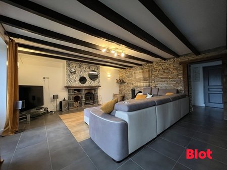 a vendre chez blot immobilier bain-de-bretagne - maison pierres 4 chambres - piscine