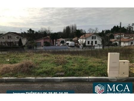 vente terrain 356 m² dax (40100)