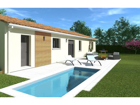 vente maison à construire 4 pièces 90 m² saint-magne (33125)