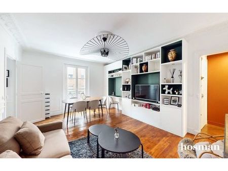 vente appartement 3 pièces 59 m² paris 17 (75017)