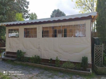 a vendre mobil-home et sa parcelle