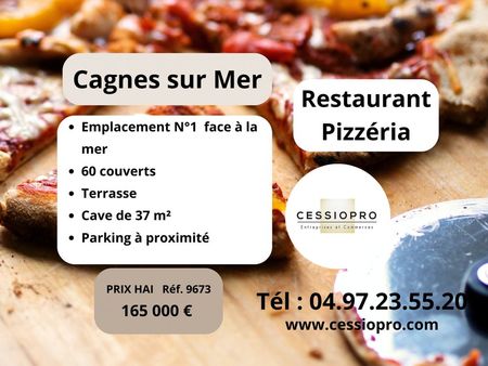 restaurant 92 m² cagnes-sur-mer