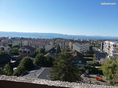 loue appartement vue lac