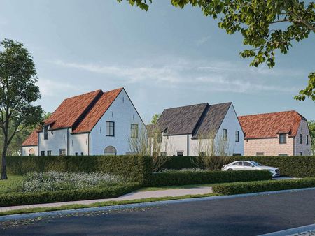 maisons individuelles sur un beau terrain à de pinte. à de pinte à partir de € 765.000 (10