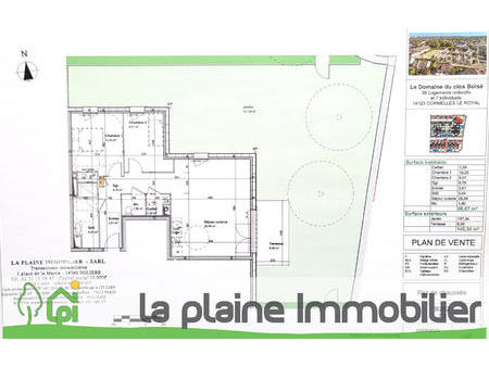 vente appartement 3 pièces à cormelles-le-royal (14123) : à vendre 3 pièces / 69m² cormell