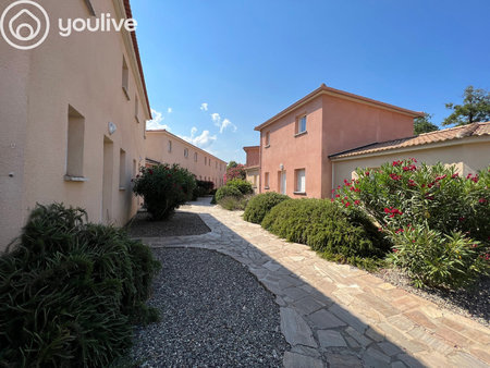 appartement t3 meuble résidence sécurisée avec piscine