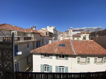 appartement 3 pièces - 48m² - cannes