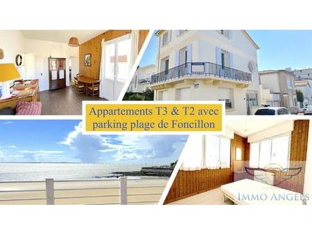 appartements t2 et t3 plage de foncillon