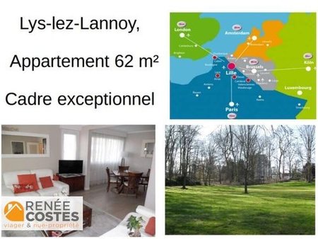 viager occupé - f76-h73 ans - lys lez lannoy (59390)