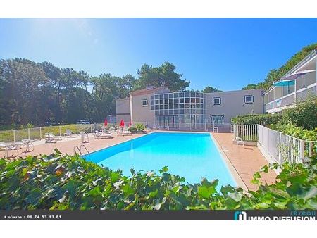 vente appartement 1 pièce 26 m² jard-sur-mer (85520)