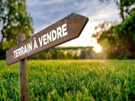 vente terrain 988 m²