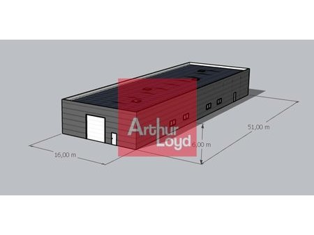 entrepôt à acheter de 800 m² à vaux-le-pénil - 77000