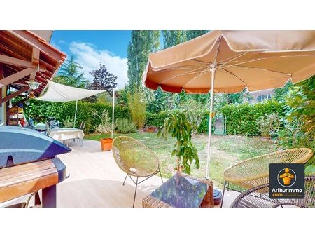 appartement 2 pièces de 54 m²  au calme  avec jardin privatif de 88 m².