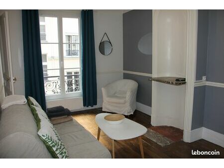 2 pièces meublé 34 m² jardin luxembourg paris 5ème 1.530