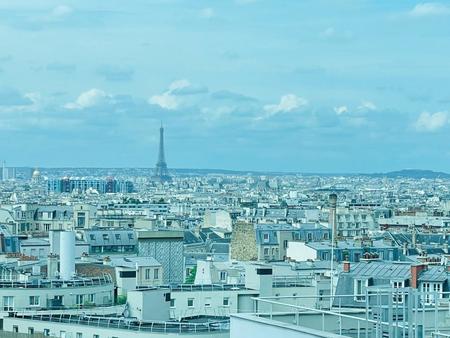 gambetta/père lachaise - bien à rénover - dernier étage - vue tour eiffel