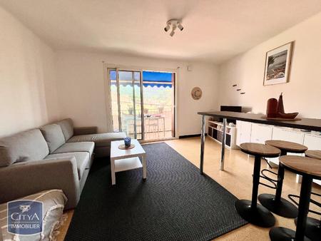 location appartement cassis (13260) 1 pièce 33.84m²  665€