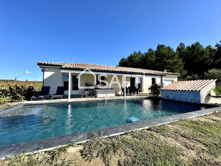 maison plain-pied avec piscine 5 chambres et jardin