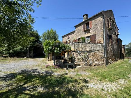 vente corps de ferme avec terrains coupiac